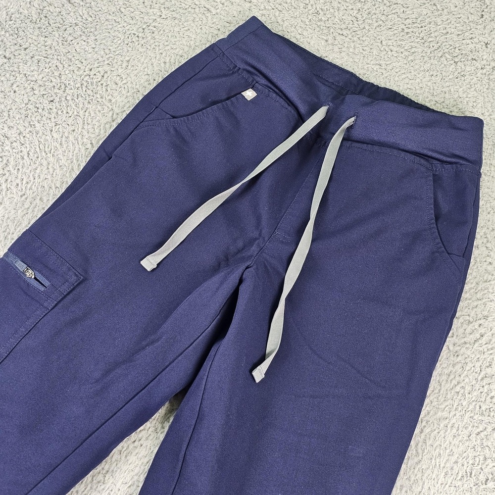 FIGS Jogger Pants Womens XXS/T Tallā Blue Technical Collection Scrub Workwear